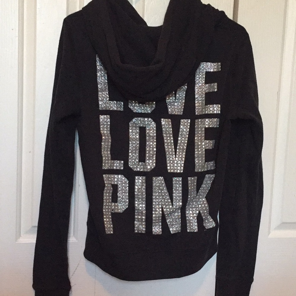 VS PINK Black Bling Jacket